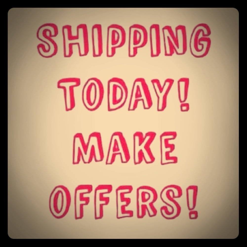 Make offers will ship today!!!